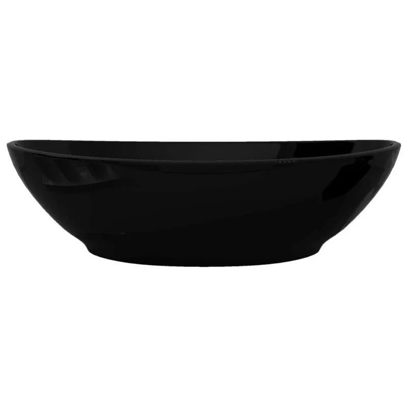 Keramik Waschbecken Waschtisch Aufsatzbecken Oval 40x33cm