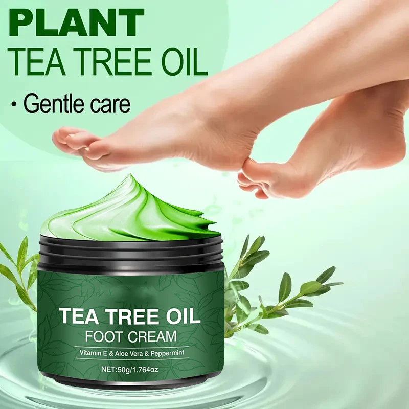 ✨💝Beruhigende Fußcreme mit Aloe Vera & Teebaumöl