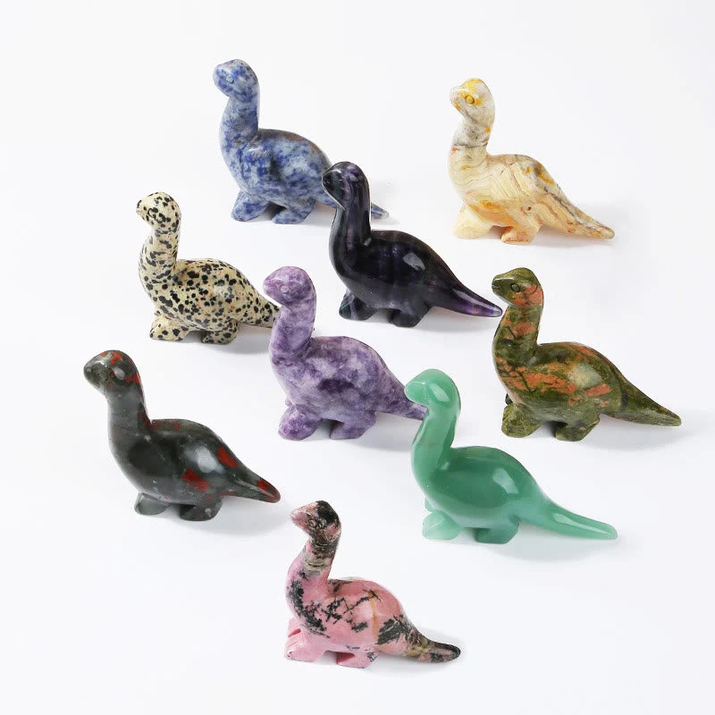 Skanto | Frendorf 2.5 Inch Kristall-Dinosaurier-Heimdekor Edelstein-Dekor