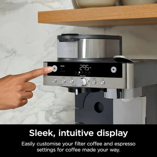 Ninja Prestige Dualbrew System Coffee Maker und Espresso Capsule Machine - Schwarz | CFN802UK