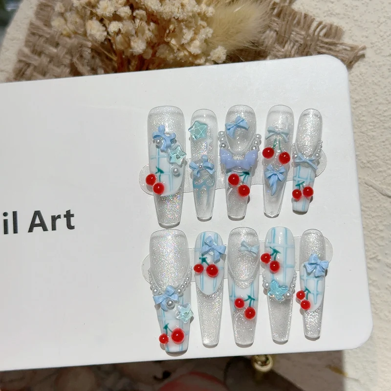 Dekorative Nagelkunst Aufkleber Tips