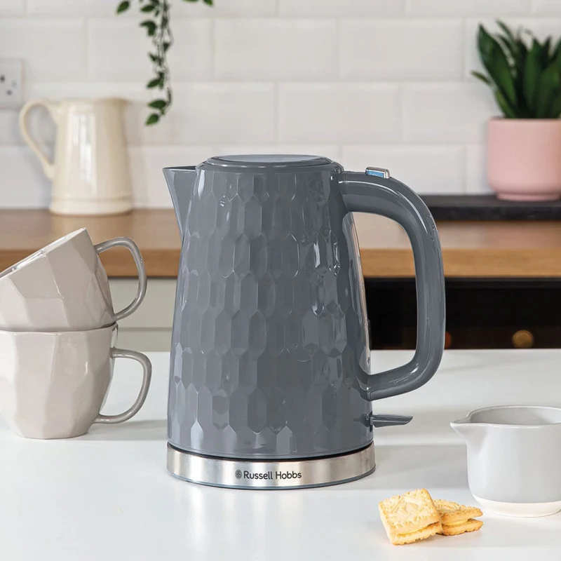 Russell Hobbs Honeycomb 1.7L Wasserkocher - Grau | 26053