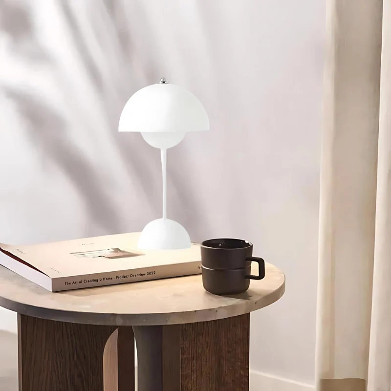 Skanto | Moderne Pilz-Design Tischlampe mit Touch-Steuerung