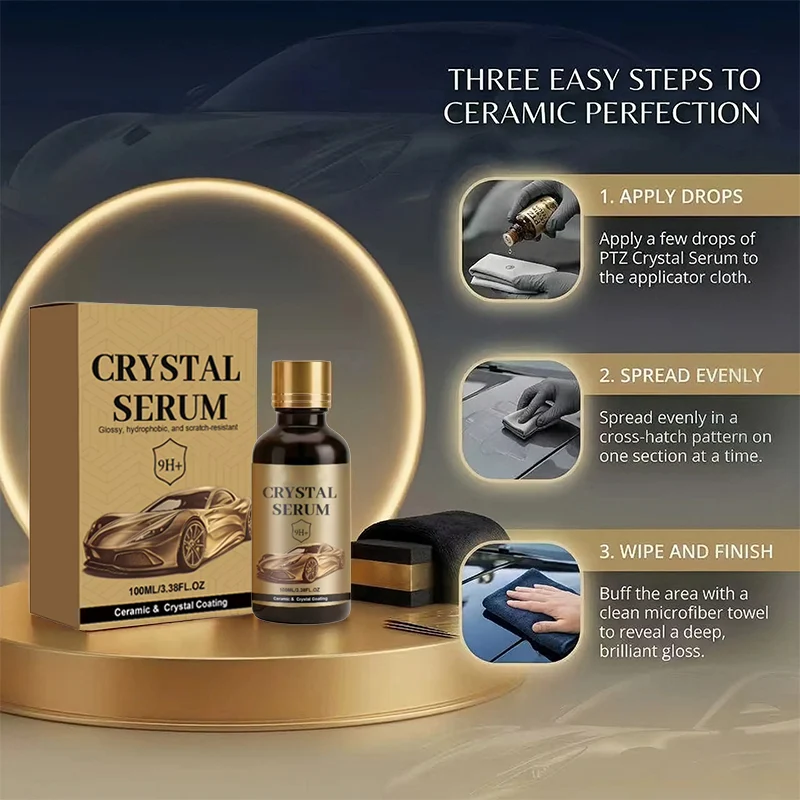 💎 KAUFEN SIE 2, ERHALTEN SIE 1 KOSTENLOS! 💎 Keramik-Versiegelungsset für Autos: Spiegelschutz, 9H+ Härte & Hydrophober Effekt ✨