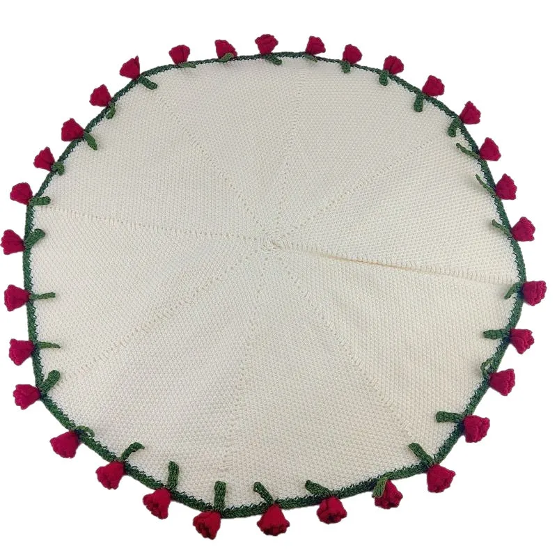 Handgefertigter gehäkelter Blumenstrauß