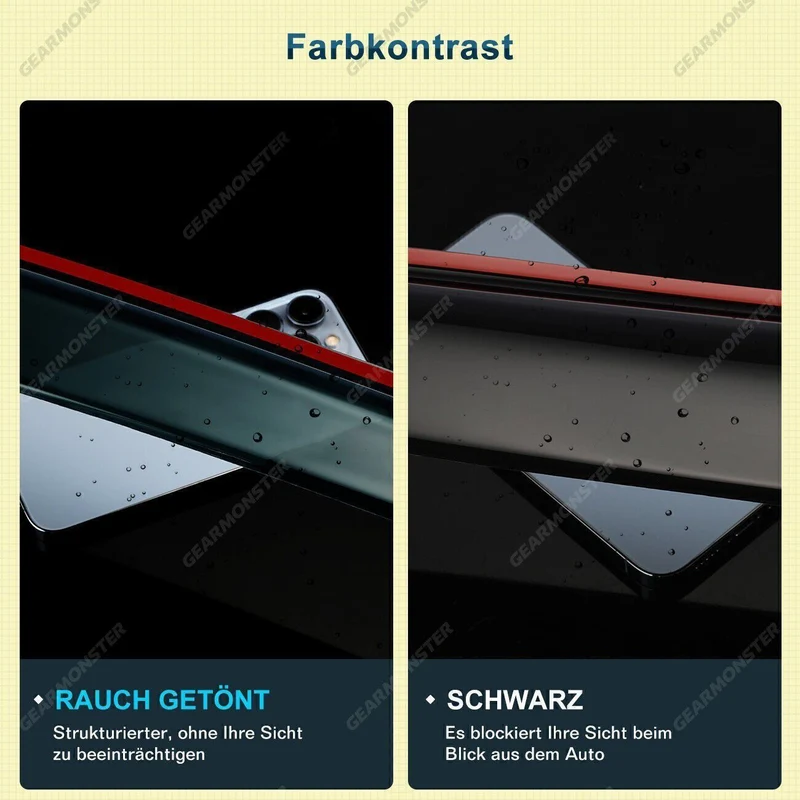Windabweiser Regenabweiser Set Vorne Links Rechts Bus T5 T6 2003-2021
