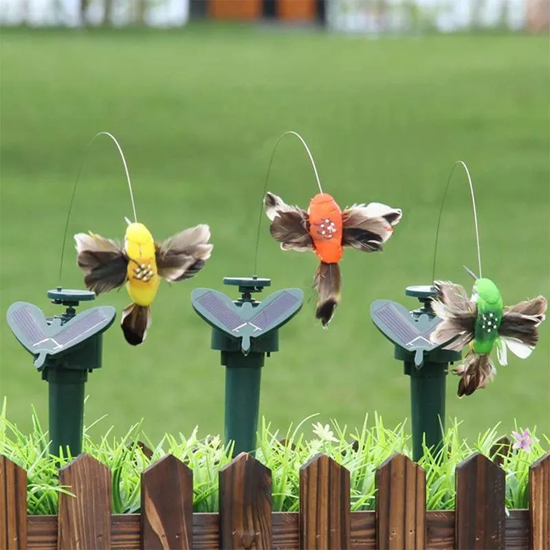 Skanto | Solarbetriebener tanzender Kolibri und Schmetterling