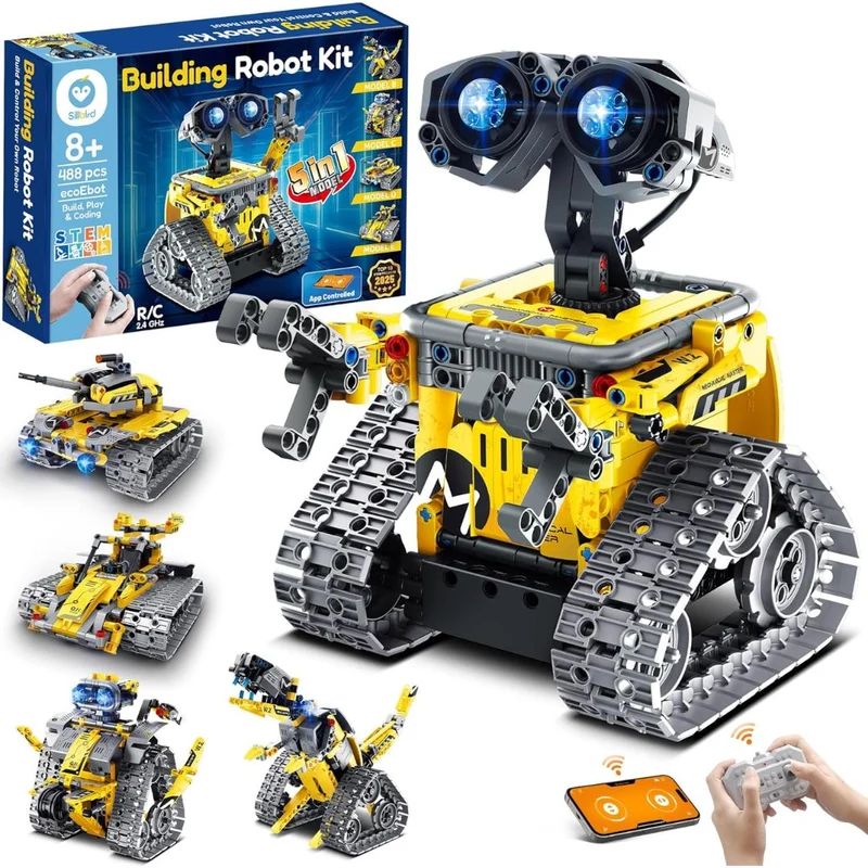 This 5-in-1 Robot Kit Keeps Reinventing Itself