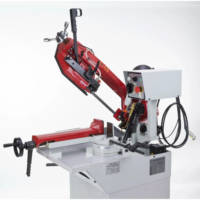 Metallbandsäge 400V 1100W Hydraulik 200mm Schnittbreite 2 Geschwindigkeiten