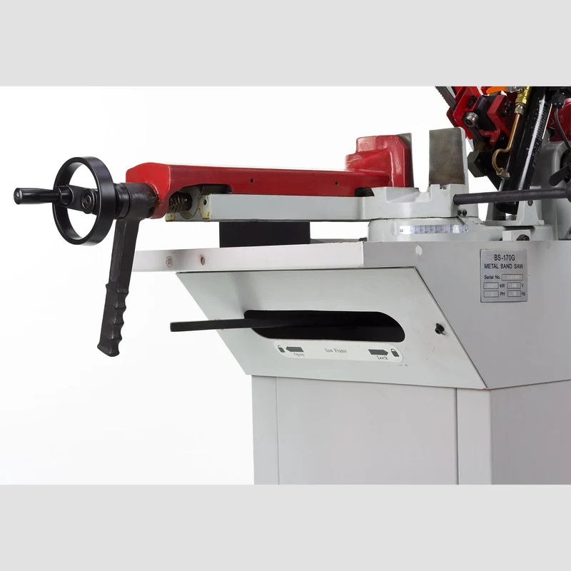 Metallbandsäge 400V 1100W Hydraulik 200mm Schnittbreite 2 Geschwindigkeiten