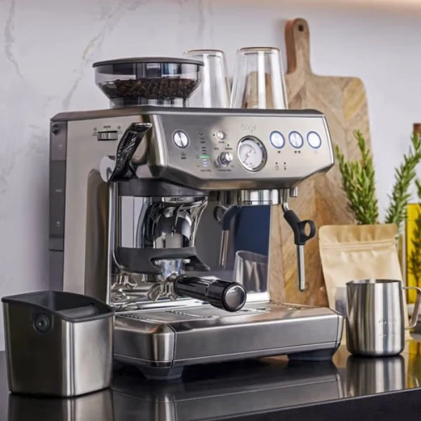 Sage The Barista Express Impress 1850W Espresso Kaffeemaschine - Brushed Edelstahl | SES876BSS4GUK1