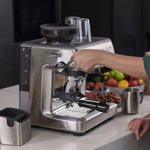 Sage The Barista Express Impress 1850W Espresso Kaffeemaschine - Brushed Edelstahl | SES876BSS4GUK1