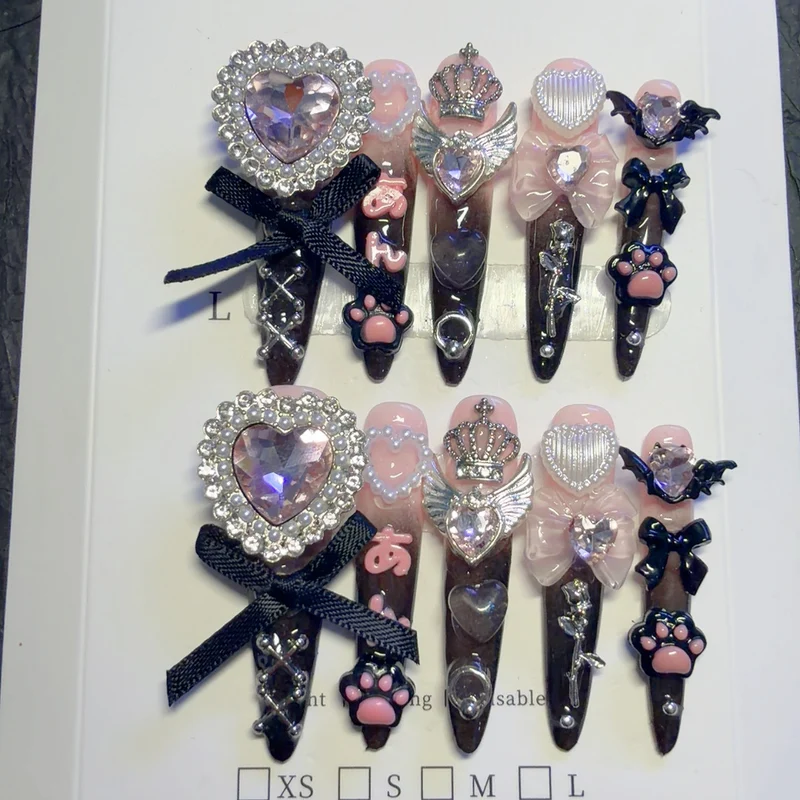 Dekoratives Strass-Haaraccessoire-Set