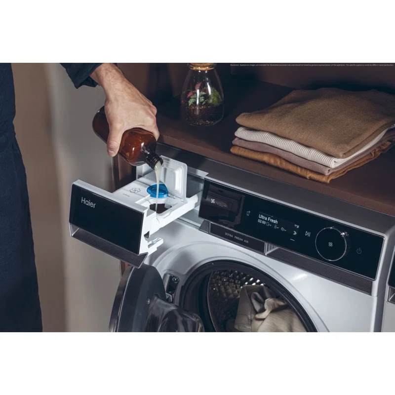 Haier X Series 11KG 1400RPM freistehend Washing Machines - Weiß | HW110-BD14397UUK