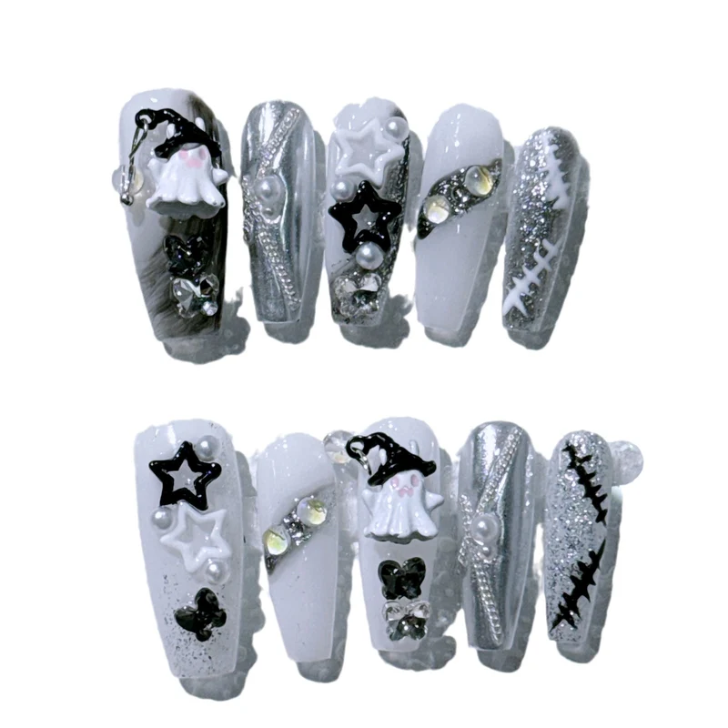 Glamouröses Halloween Nagelkunst Set