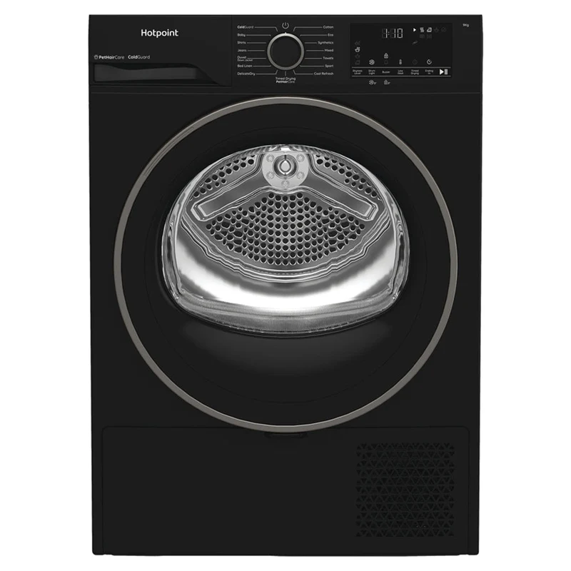 Hotpoint 9KG freistehend Heat Pump Wäschetrockner - Schwarz | HHDD90BBIRE