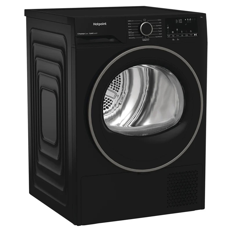 Hotpoint 9KG freistehend Heat Pump Wäschetrockner - Schwarz | HHDD90BBIRE