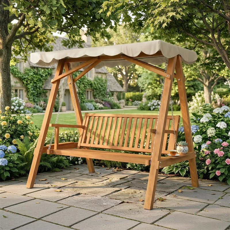 Hollywoodschaukel Gartenschaukel Schaukelbank Schaukel 240kg