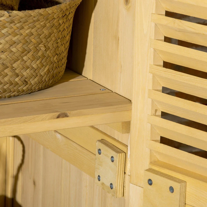 Gartenschrank Geräteschuppen 160cm Geräteschrank Schrank Gartenmöbel
