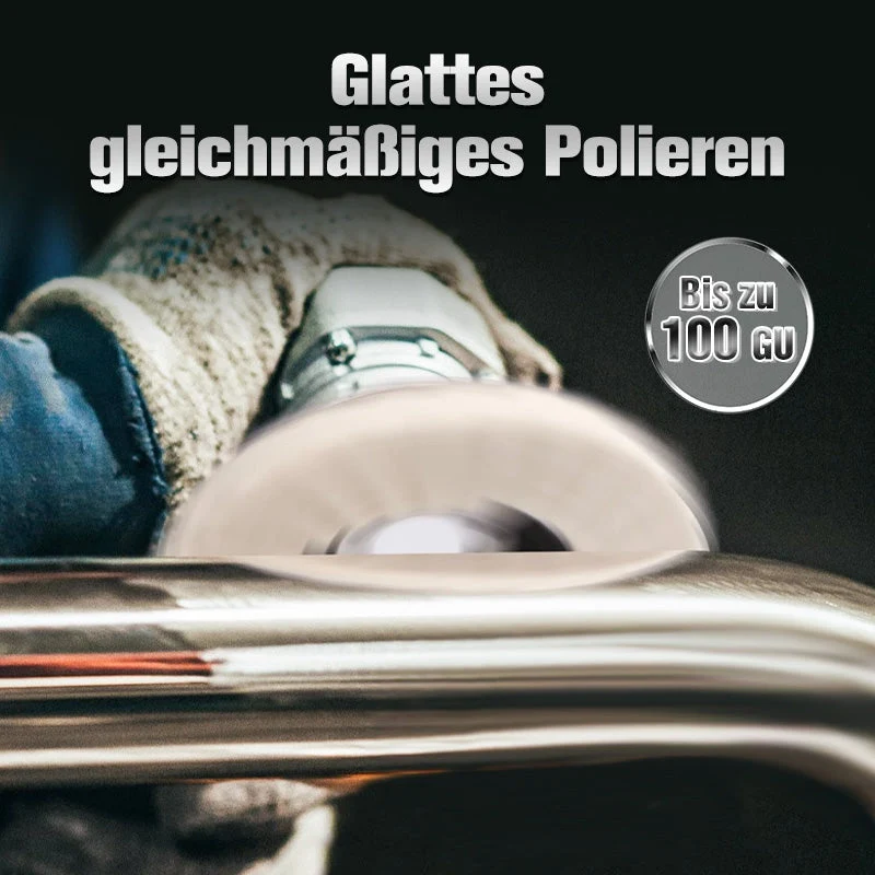 ⚙️ KAUFE 1, ERHALTE 1 GRATIS! 🔥 Wollpolierscheibe für Winkelschleifer – Hochglanz-Spiegelfinish, Langlebig & Vielseitig ✨