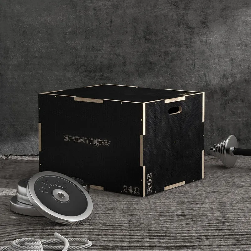 3in1 Plyo Box Sprungbox Holz Plyometric Box Jump Training Crossfit