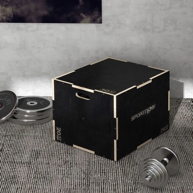 3in1 Plyo Box Sprungbox Holz Plyometric Box Jump Training Crossfit