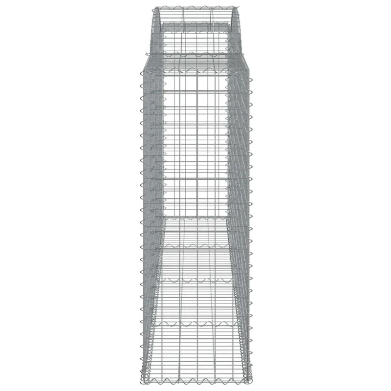 Gabionenkorb Hochbogen Steinkorb Gabione Zaun 300x50x140cm