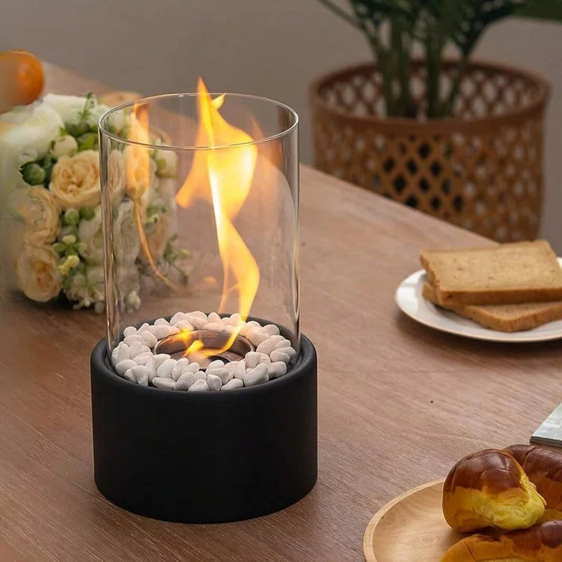 Skanto | Elegante Ewige Flammen Öllampe – Klassisches Design mit moderner Funktionalität