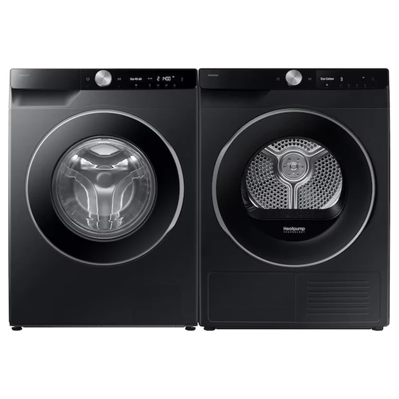 Samsung Series 6 AI Energy 9KG freistehend Heat Pump Wäschetrockner - Schwarz | DV90DG6845LBU1