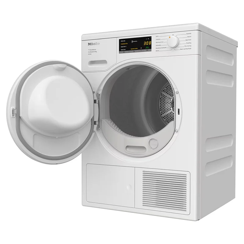 Miele T1 Active 8KG freistehend Heat Pump Wäschetrockner - Lotus Weiß | TEA525