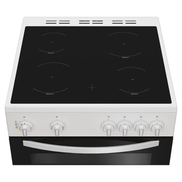 Indesit 60CM freistehend Electric Herd - Weiß | IDE6VMW