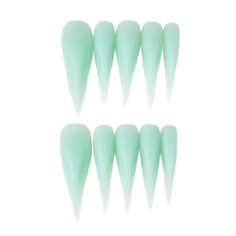 Stiletto Press-On Nail Set mit glänzender Oberfläche 1791255100