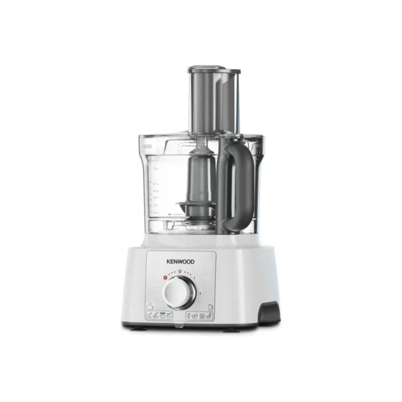 Kenwood Multipro Express 1000W Küchenmaschine - Weiß & Edelstahl | FDP65.860WH