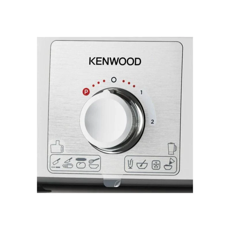 Kenwood Multipro Express 1000W Küchenmaschine - Weiß & Edelstahl | FDP65.860WH