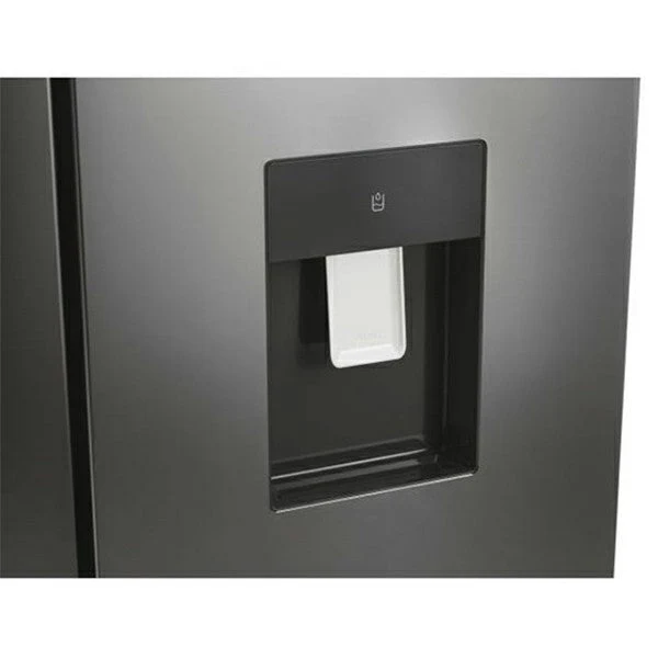 Hoover 463L freistehend American Kühl-Gefrierkombination - Gentle Silber | HHCR3818EWPL