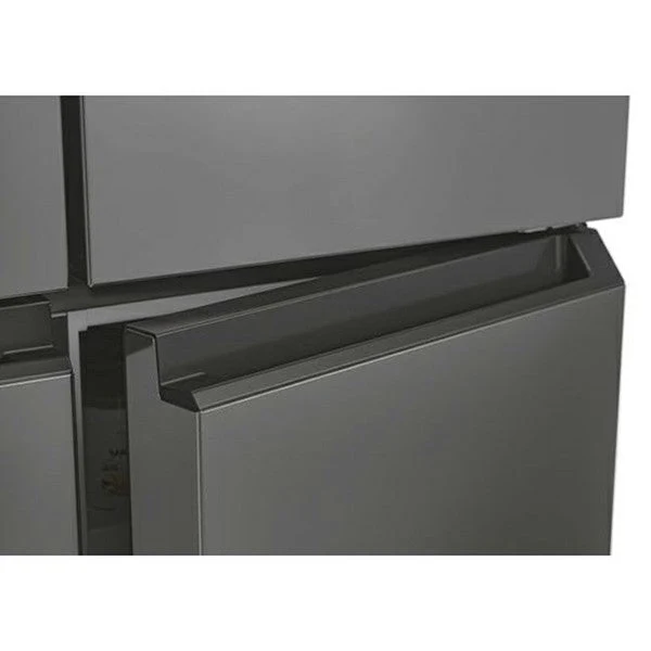 Hoover 463L freistehend American Kühl-Gefrierkombination - Gentle Silber | HHCR3818EWPL