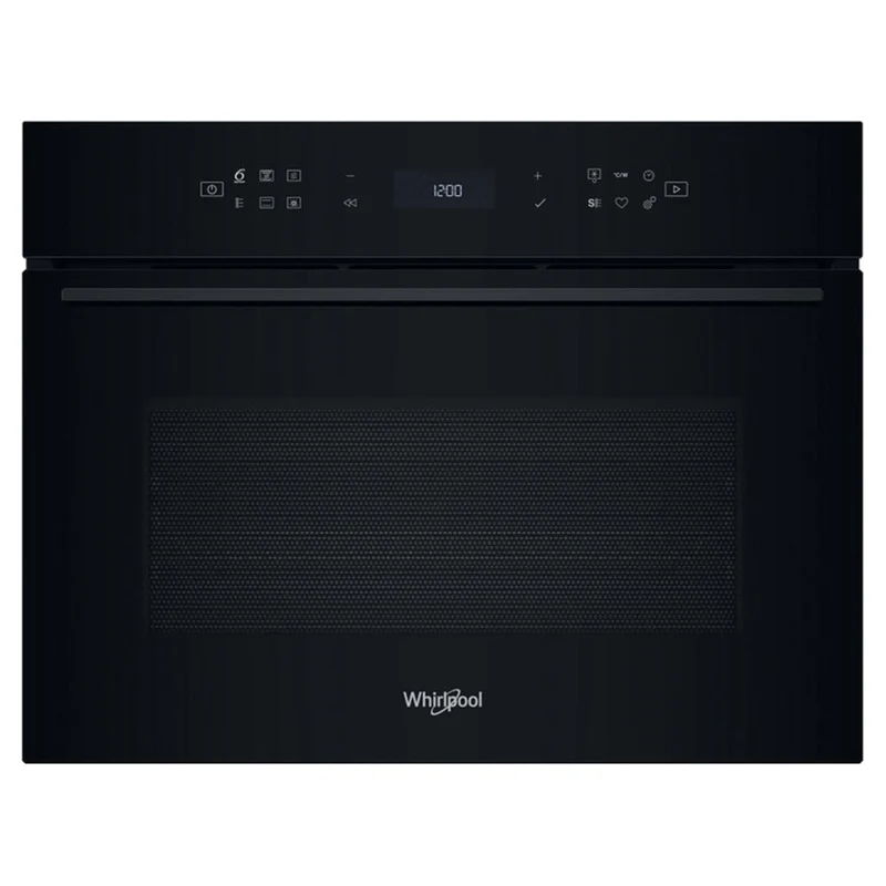 Whirlpool Collection W7 53L Einbau Mikrowelle Backofen mit Grill - Schwarz | WCW7O7HTSBUK
