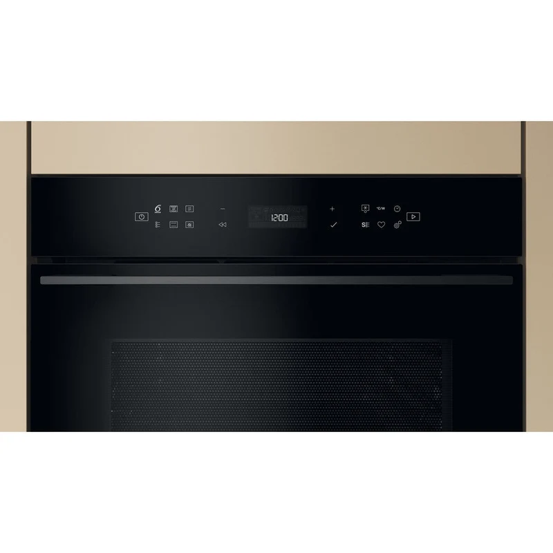 Whirlpool Collection W7 53L Einbau Mikrowelle Backofen mit Grill - Schwarz | WCW7O7HTSBUK