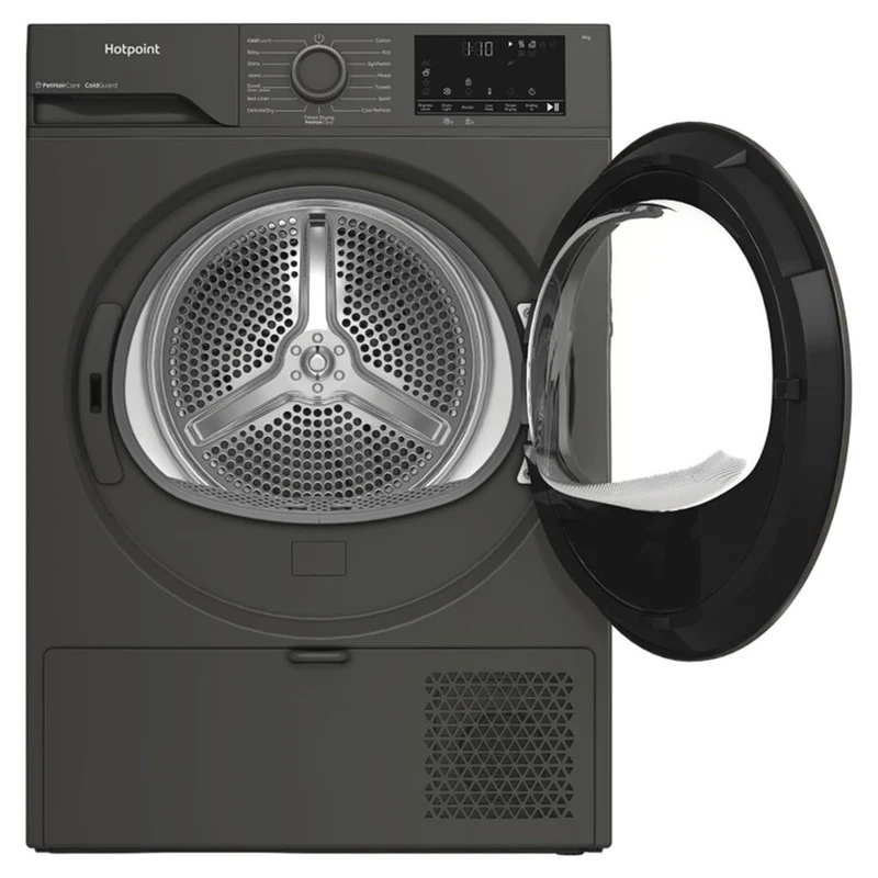 Hotpoint 9KG freistehend Heat Pump Wäschetrockner - Dark Grau | HHDD90GGIRE