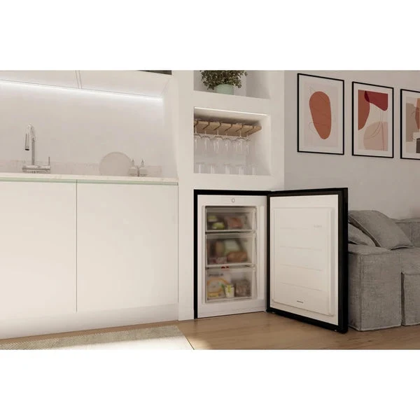Hoover H-Freeze 300 90L Low Frost Undercounter Gefrierschrank - Schwarz | HONUQ2L58EBK