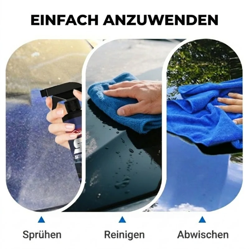 🔥3-in-1-Spray für schnellen Autolackschutz mit hohem Schutzfaktor
