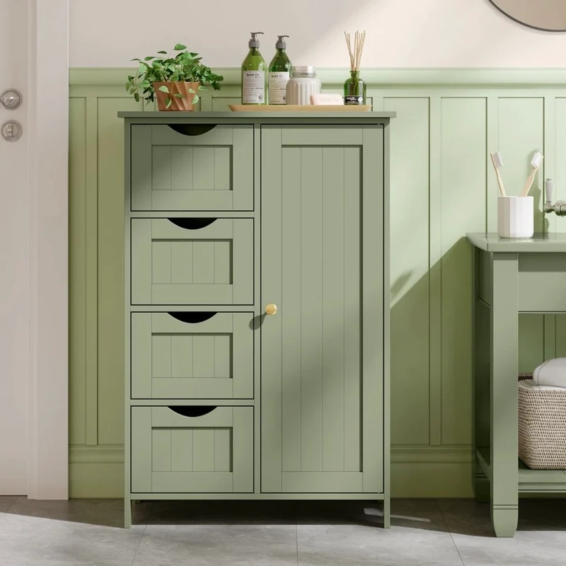 Badezimmerschrank Beistellschrank Schrank Bad Möbel