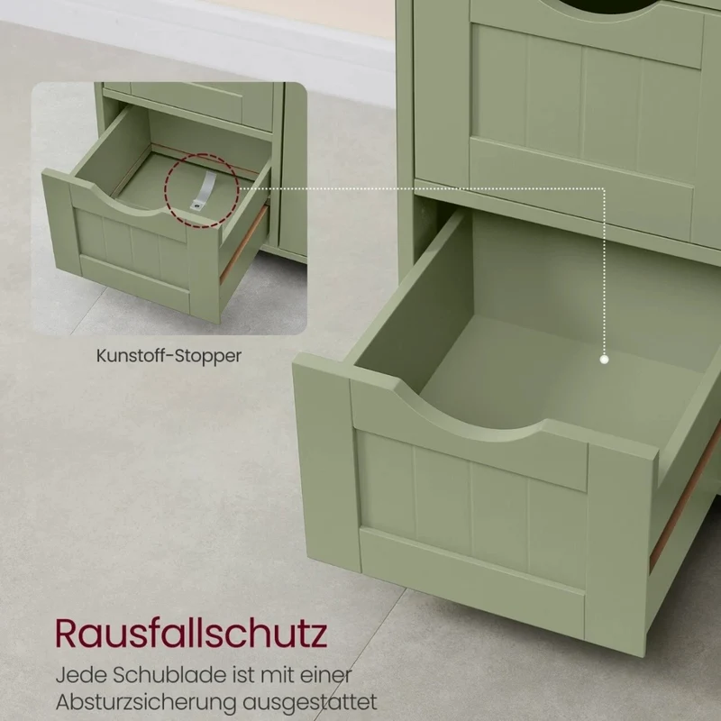 Badezimmerschrank Beistellschrank Schrank Bad Möbel
