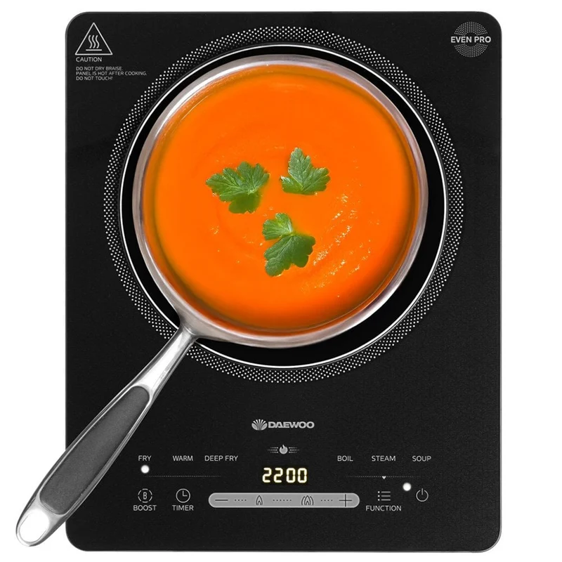Daewoo 2200W Single Induction Kochfeld - Schwarz | 983753