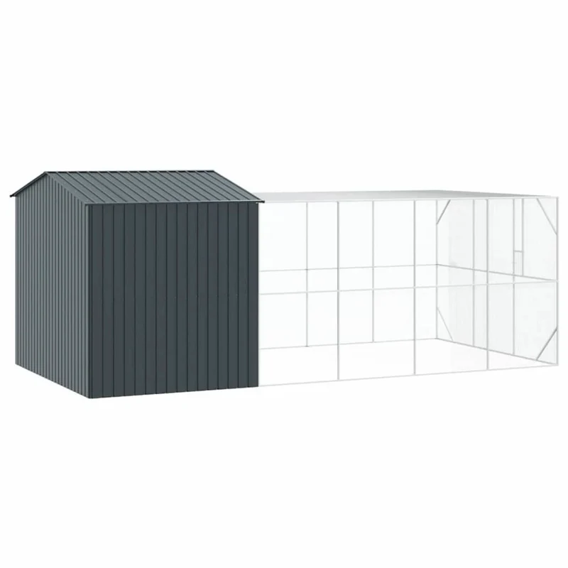 XXL Voliere Vogelkäfig Vogelvoliere Stahl Vogelhaus 635x304x247cm