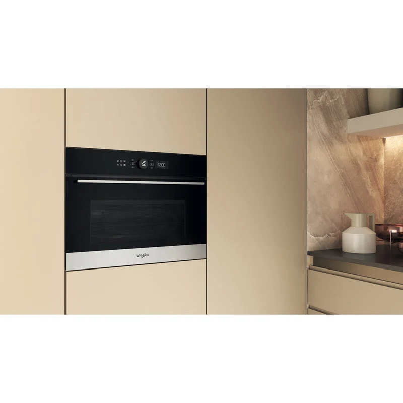 Whirlpool 40L Einbau Combi Mikrowelle Backofen - Inox | WMW57DHMXUK