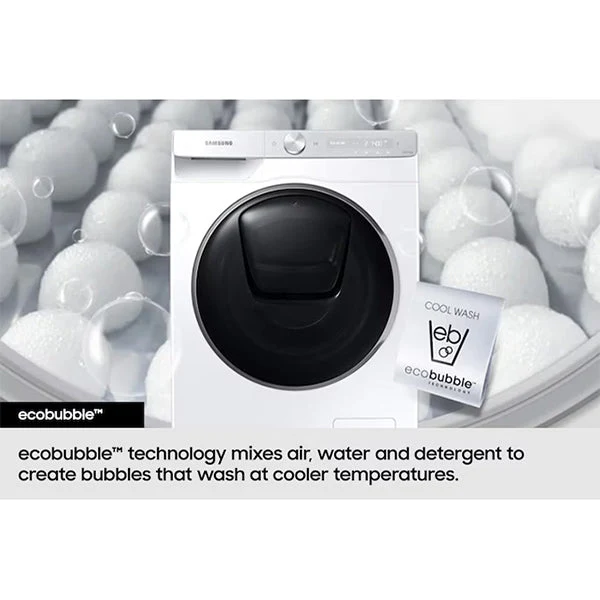 Samsung Series 5 AI Energy 10KG 1351RPM freistehend Waschmaschine - Weiß | WW10FG5U34AEEU