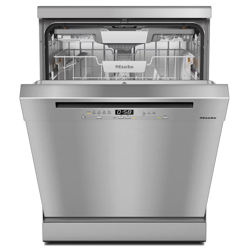 Miele Front Active Plus 60CM freistehend Standard Geschirrspüler - Clean Steel | G 5811 SC S/S