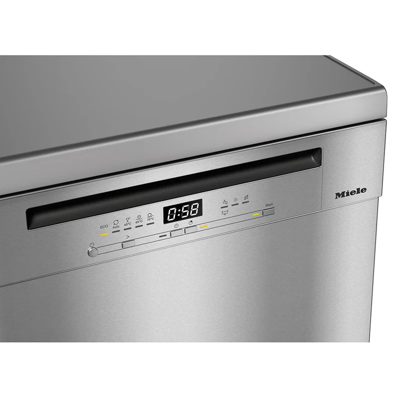 Miele Front Active Plus 60CM freistehend Standard Geschirrspüler - Clean Steel | G 5811 SC S/S