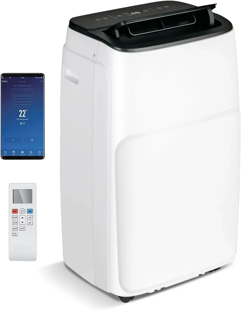 Klimaanlage RELAx4LIFE 14000BTU, RELAx4LIFE Mobile Klimaanlage 14000BTU, Klimagerät mit Abluftschlauch
